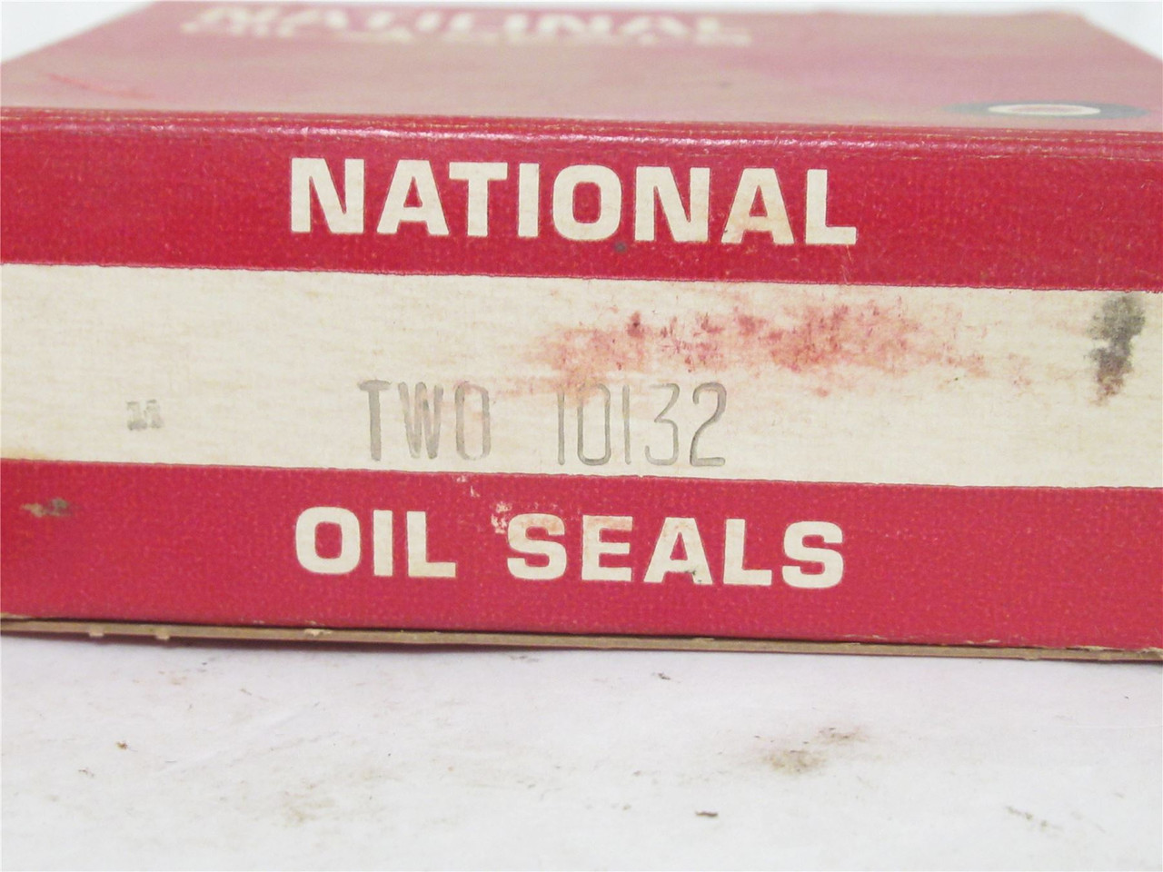 National  10132; Box-2 Oil Seals; 3.376"OD; 0.468"W National  10132; Box-2 Oil Seals; 3.376"OD; 0.468"W