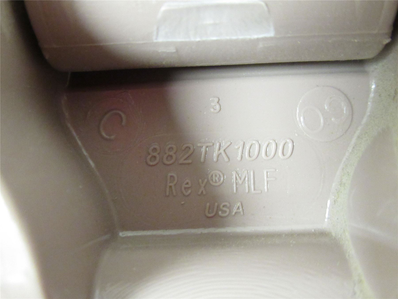 Rex 882TK1000-10ft; Conveyor Chain; 9-7/8"W; 10'Ft L