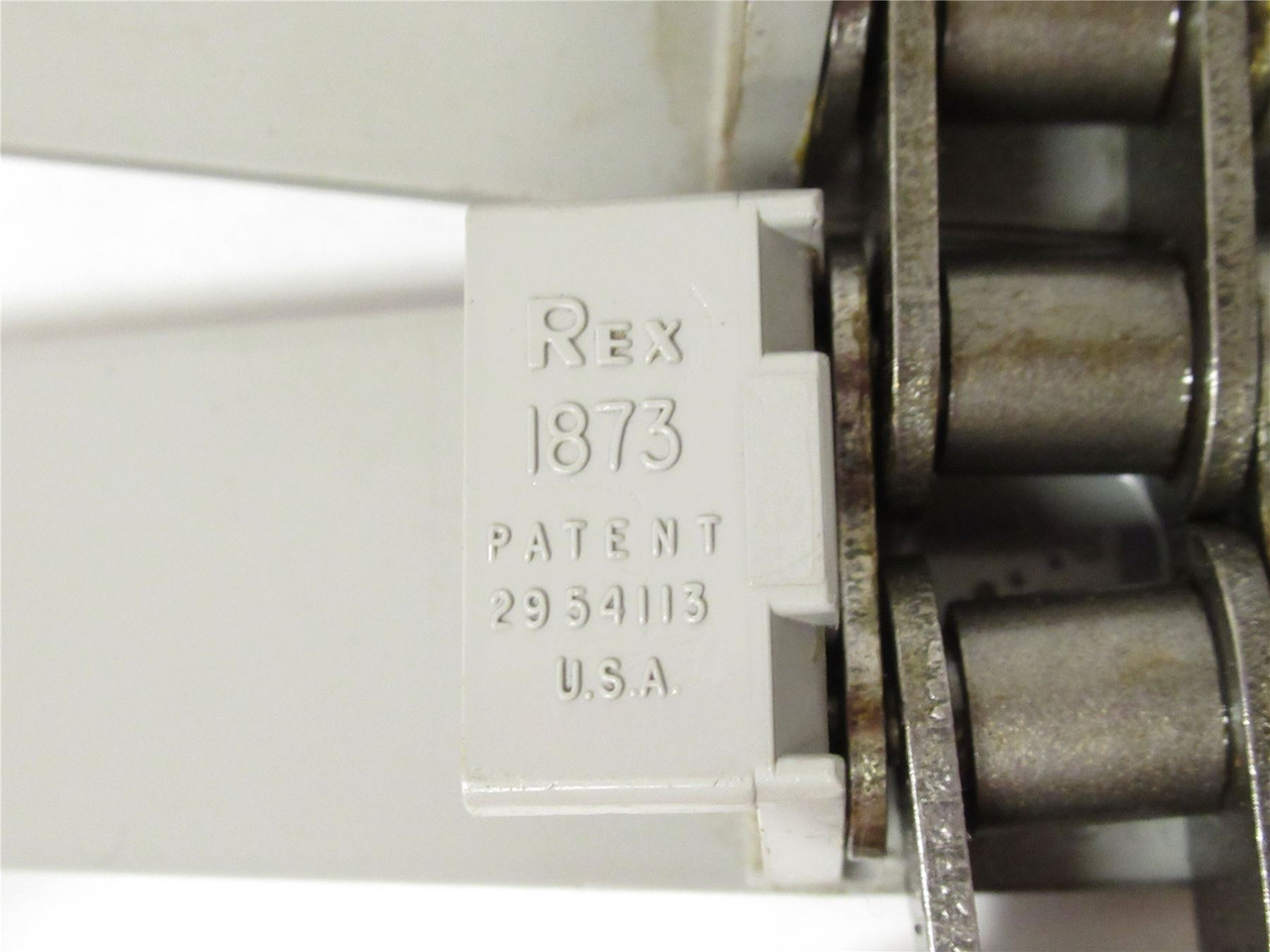 Rex D1873K7-1/2; Table Top Conveyor Chain; 7-1/2"W; 9'Ft