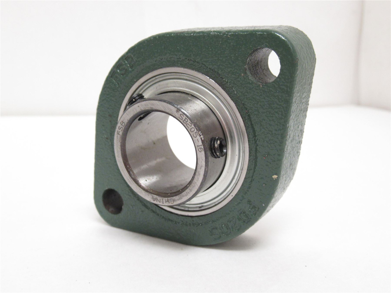 MFG- AELFD205-100; Flange Bearing; 1"ID; 2-Bolt Mount MFG- AELFD205-100; Flange Bearing; 1"ID; 2-Bolt Mount