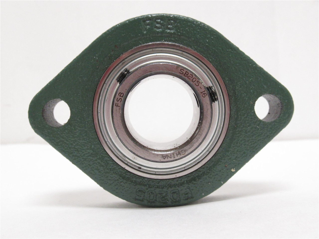 MFG- AELFD205-100; Flange Bearing; 1"ID; 2-Bolt Mount MFG- AELFD205-100; Flange Bearing; 1"ID; 2-Bolt Mount