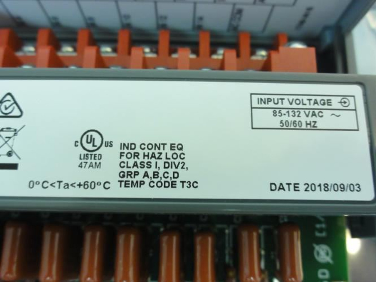 Allen-Bradley 1746-IA16; Input Module; Ser. D; In: 85-132VAC