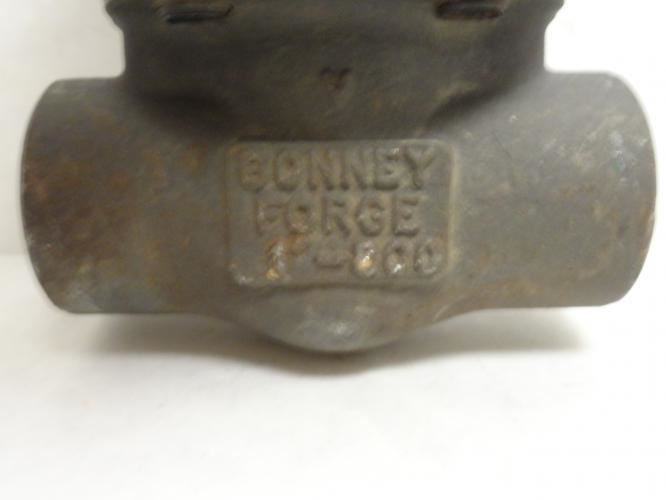 Bonney Forge HL 11-1; Bolted Bonnet 800 Gate Valve 1" Socket