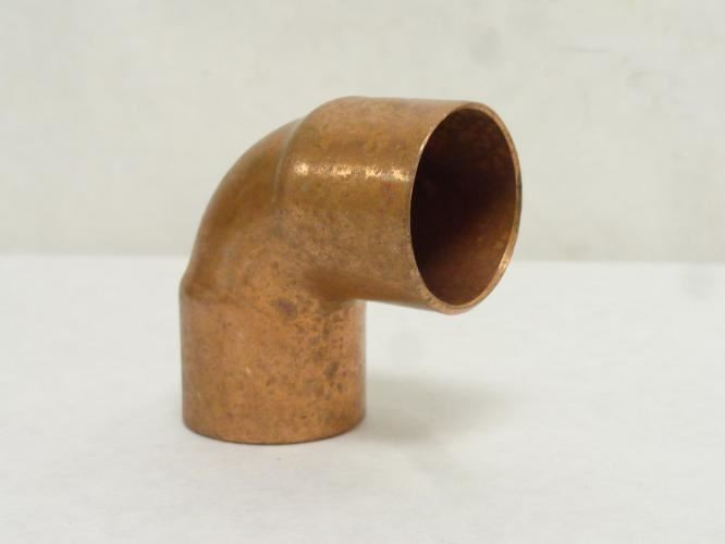 Industry-Std 5P054; Lot-4 Wrot Copper Elbows; 90Deg; 1" C x C