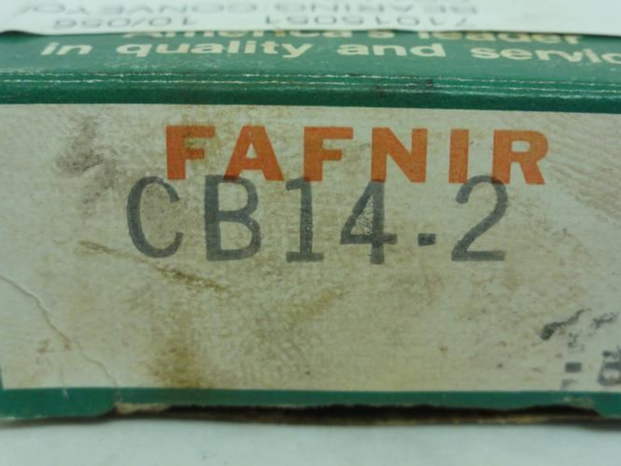Fafnir CB14-2; Conveyor Bearing 1-1/2" OD; .468" Hex Fafnir CB14-2; Conveyor Bearing 1-1/2" OD; .468" Hex