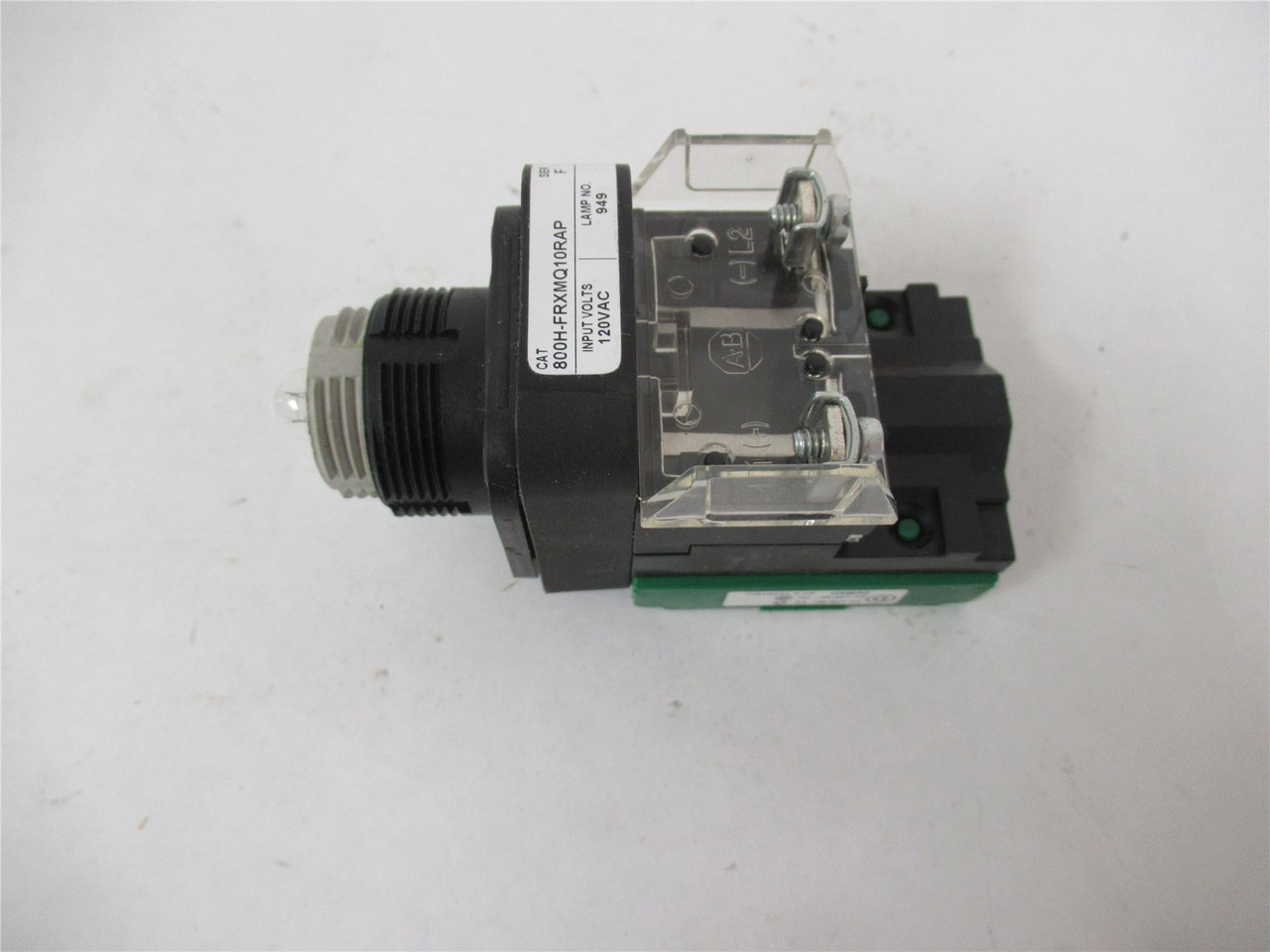 Allen-Bradley 800H-FRXMQ10RAP; Pushbutton Switch 120VAC