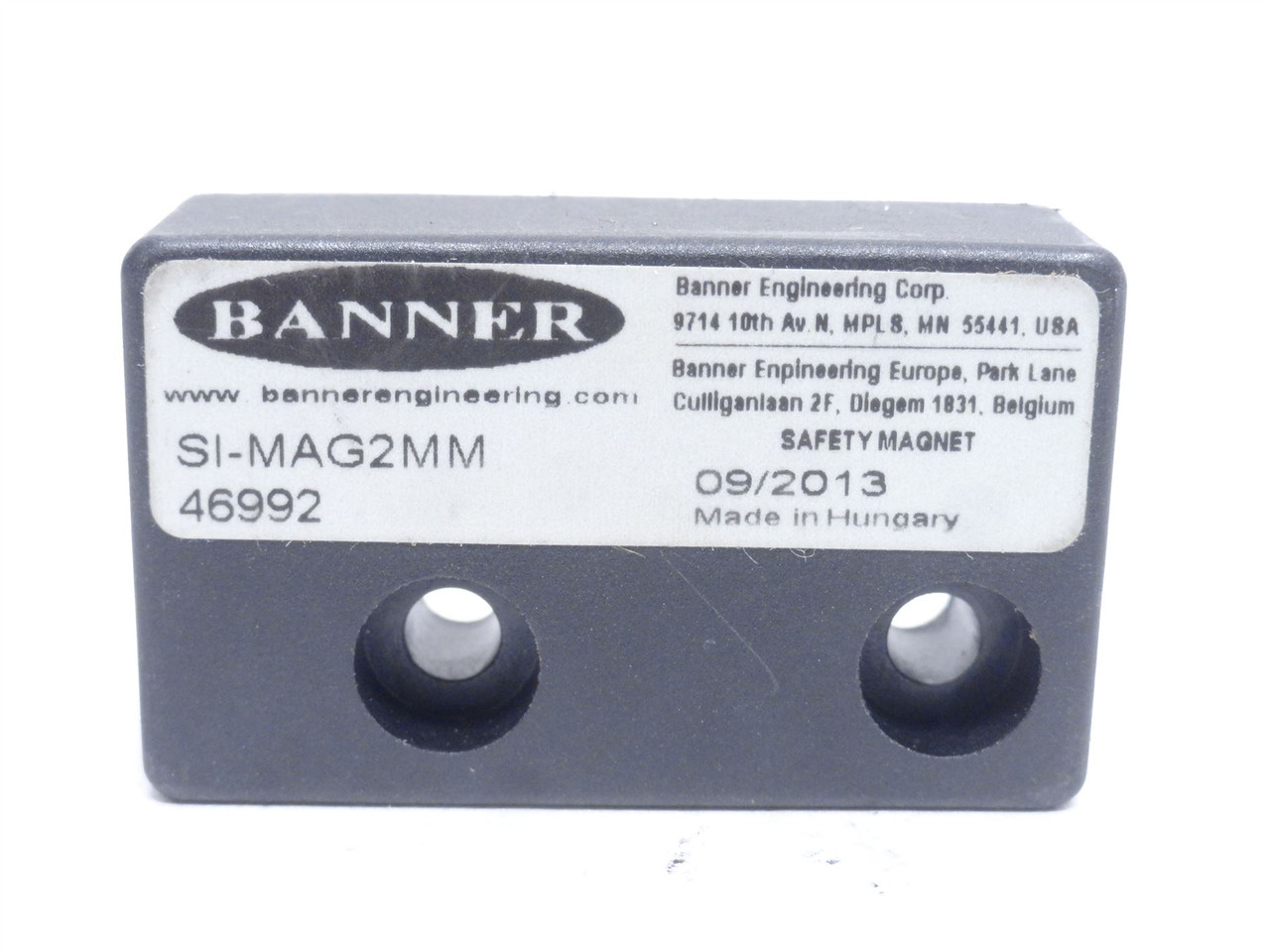 Banner SI-MAG2MM; Safety Interlock Switch Magnet; 43mm x 26mm