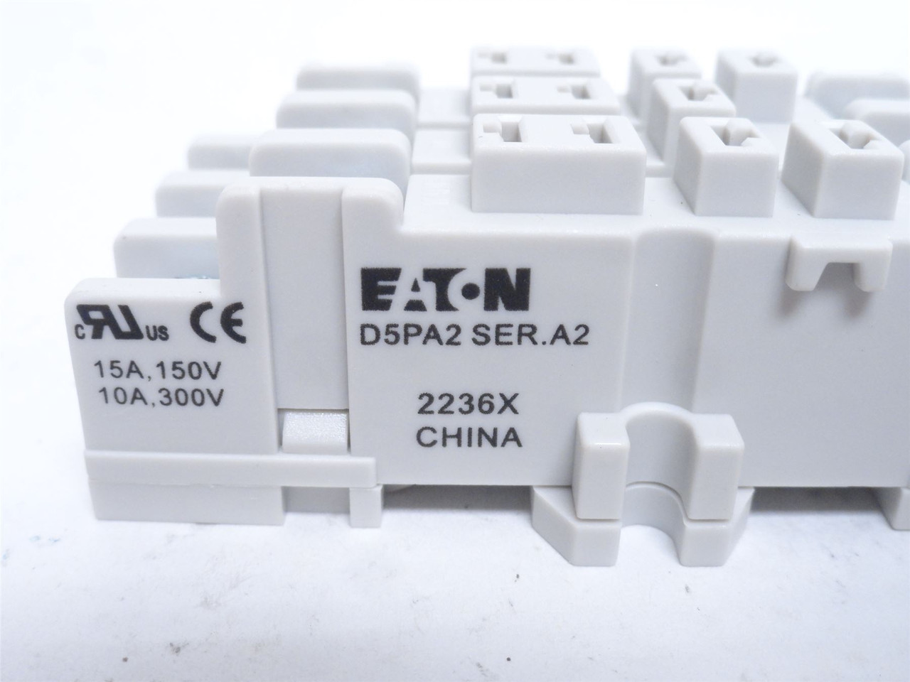 Eaton D5PA2; Relay Socket; 11-Pin; 15A; 300VAC