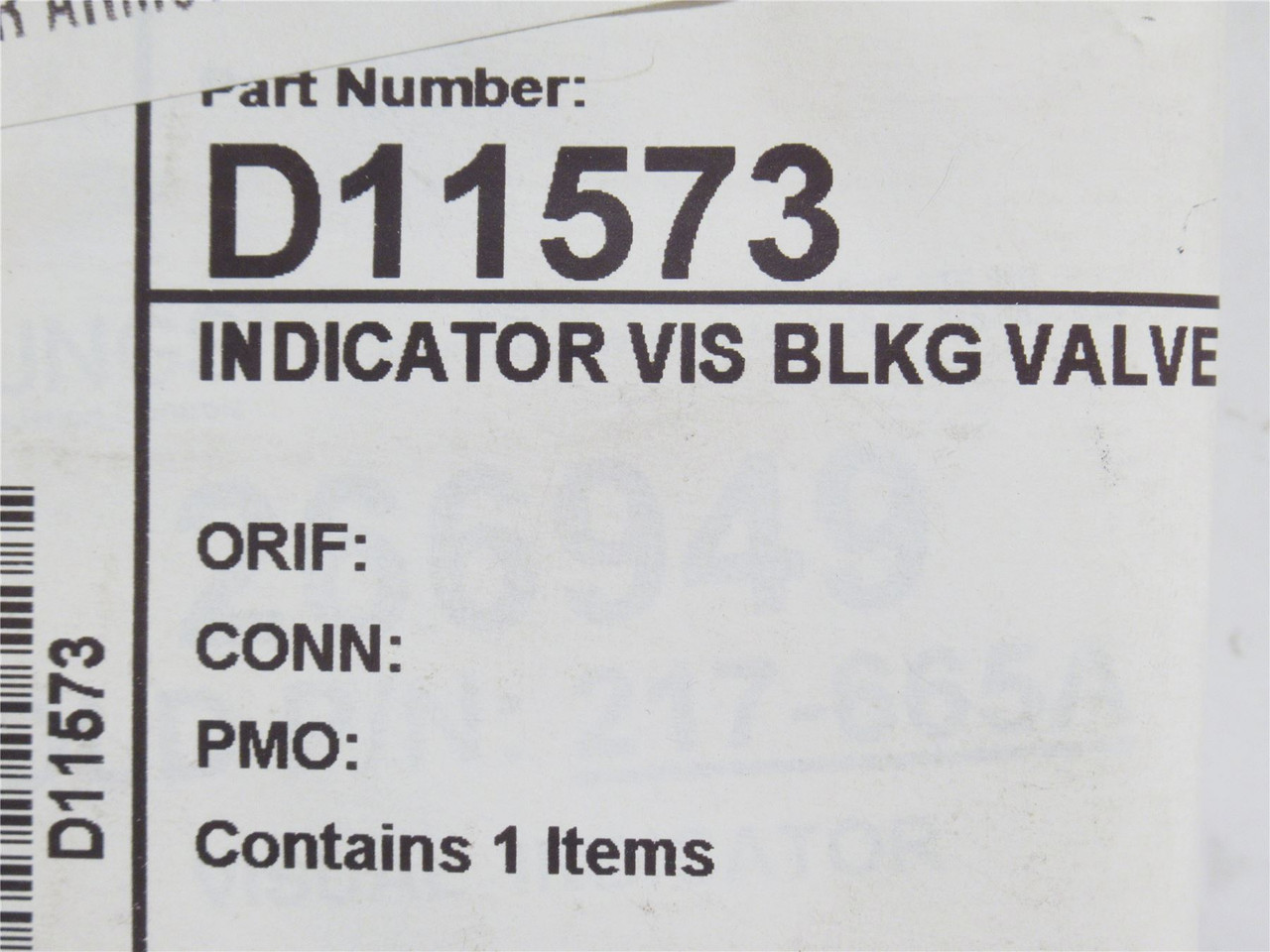 Dungs D11573; Visual Valve Position Indicator Assembly