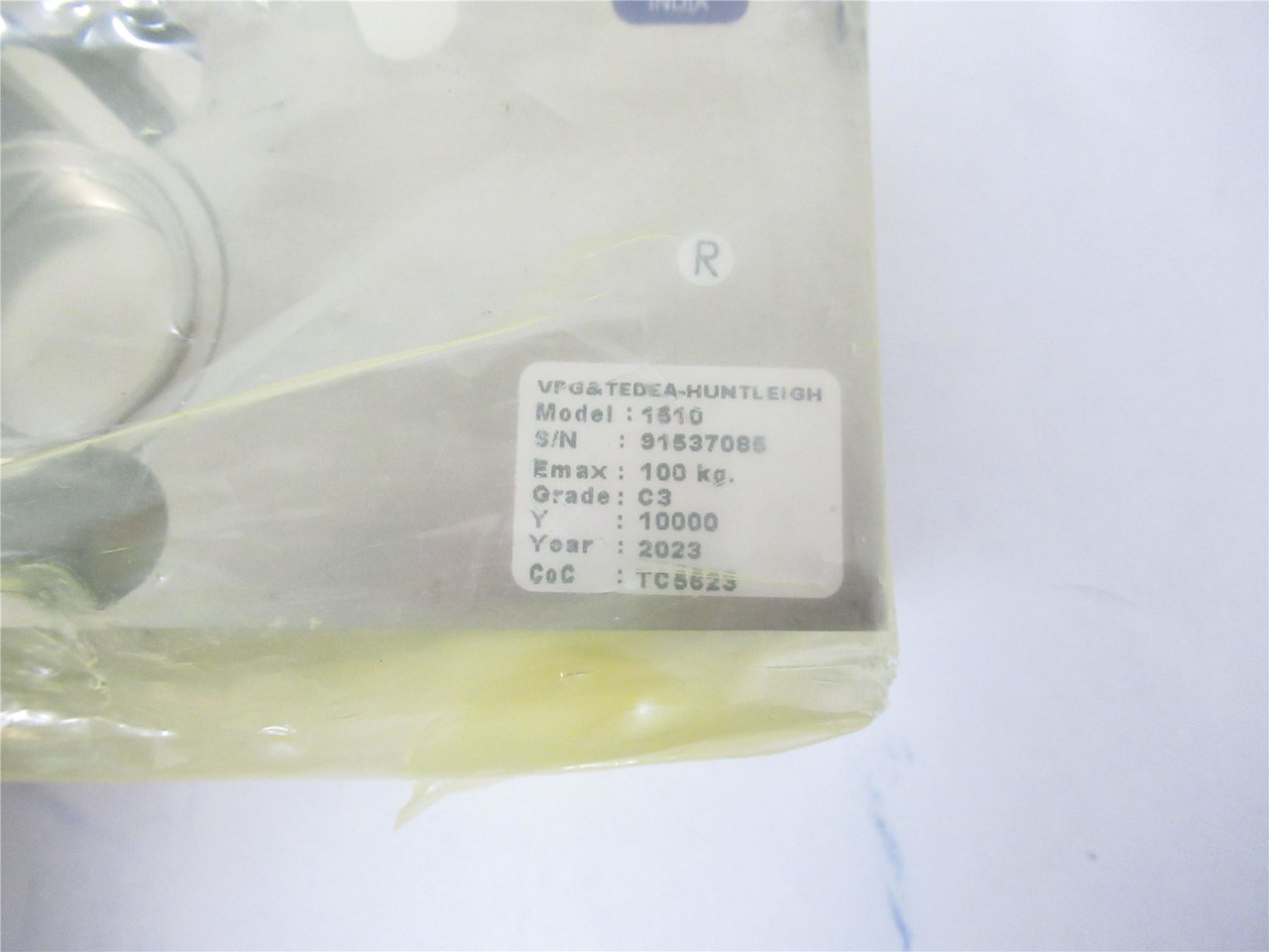 VPG Tedea-Huntleigh 1510; Single Point Load Cell -100KG