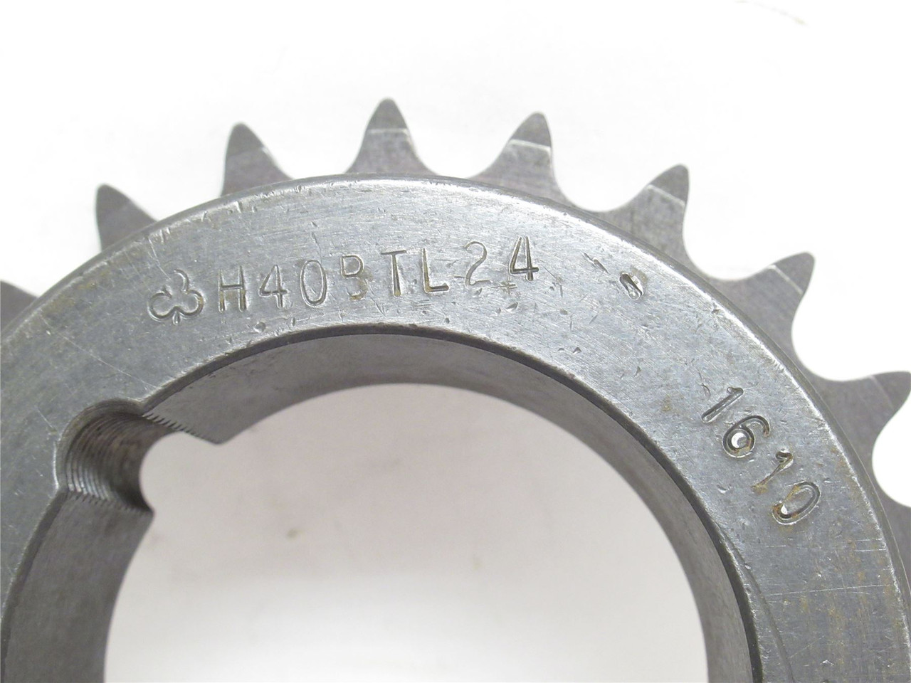Tri-Clover H40BTL24-1610; Hardened Bushed Sprocket #40 24T Tri-Clover H40BTL24-1610; Hardened Bushed Sprocket #40 24T