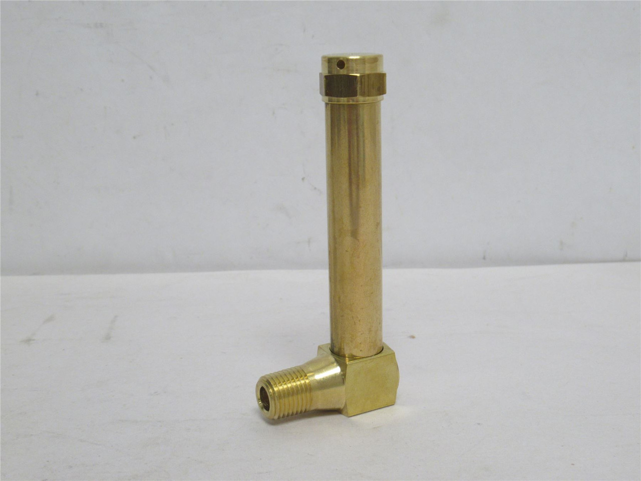 LDI G105-2-1PC; Vented Brass Oil Gauge 3/8NPT; Ser: G100