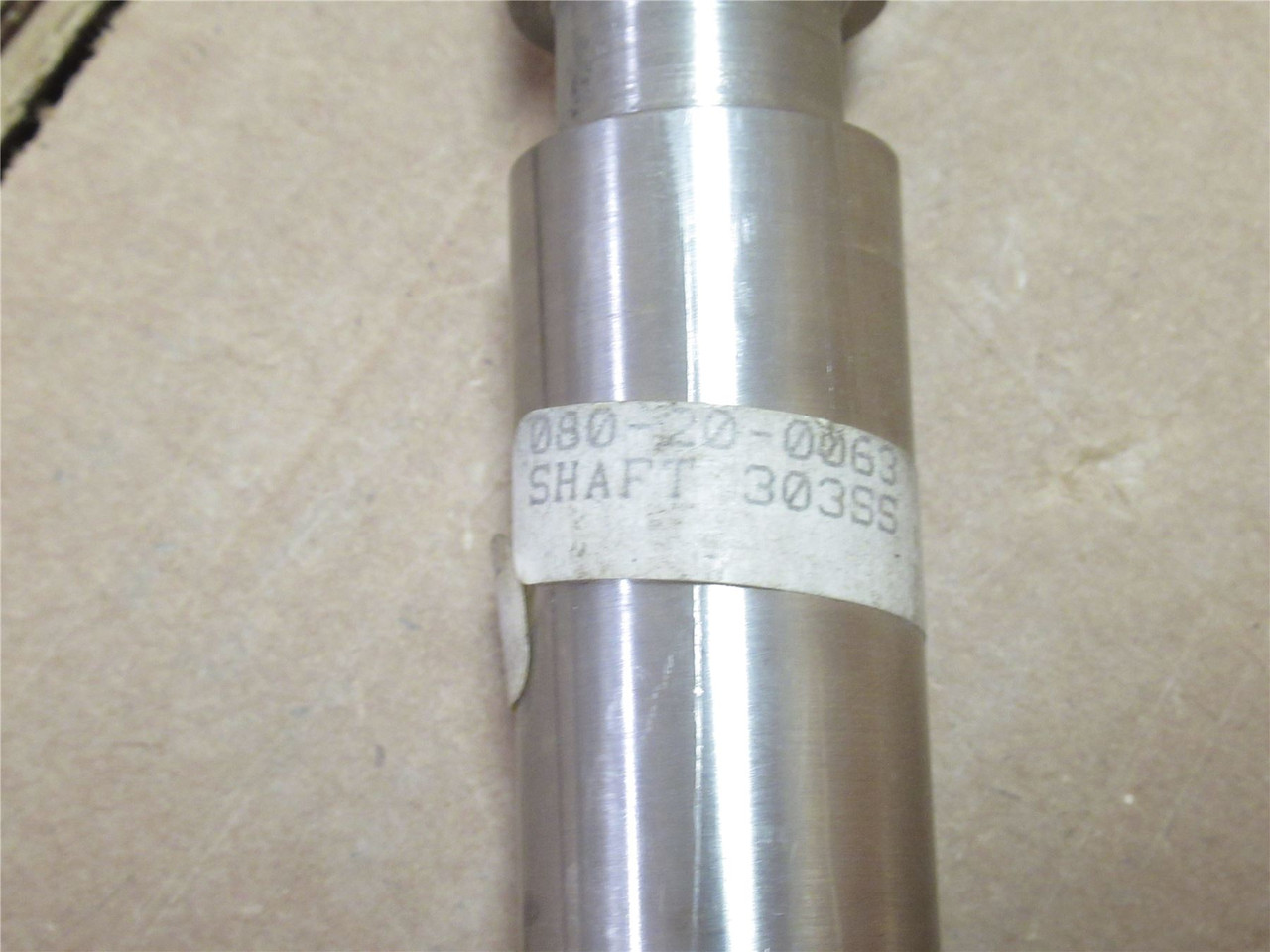 JBT 80200060; Main Conveyor Idler Shaft SS; 45-1/8" Long JBT 80200060; Main Conveyor Idler Shaft SS; 45-1/8" Long
