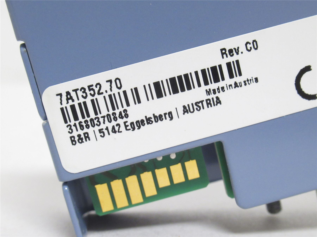 B&R 7AT352.70; Analog Input Module; 2-Inputs; PT100; 3-Wire