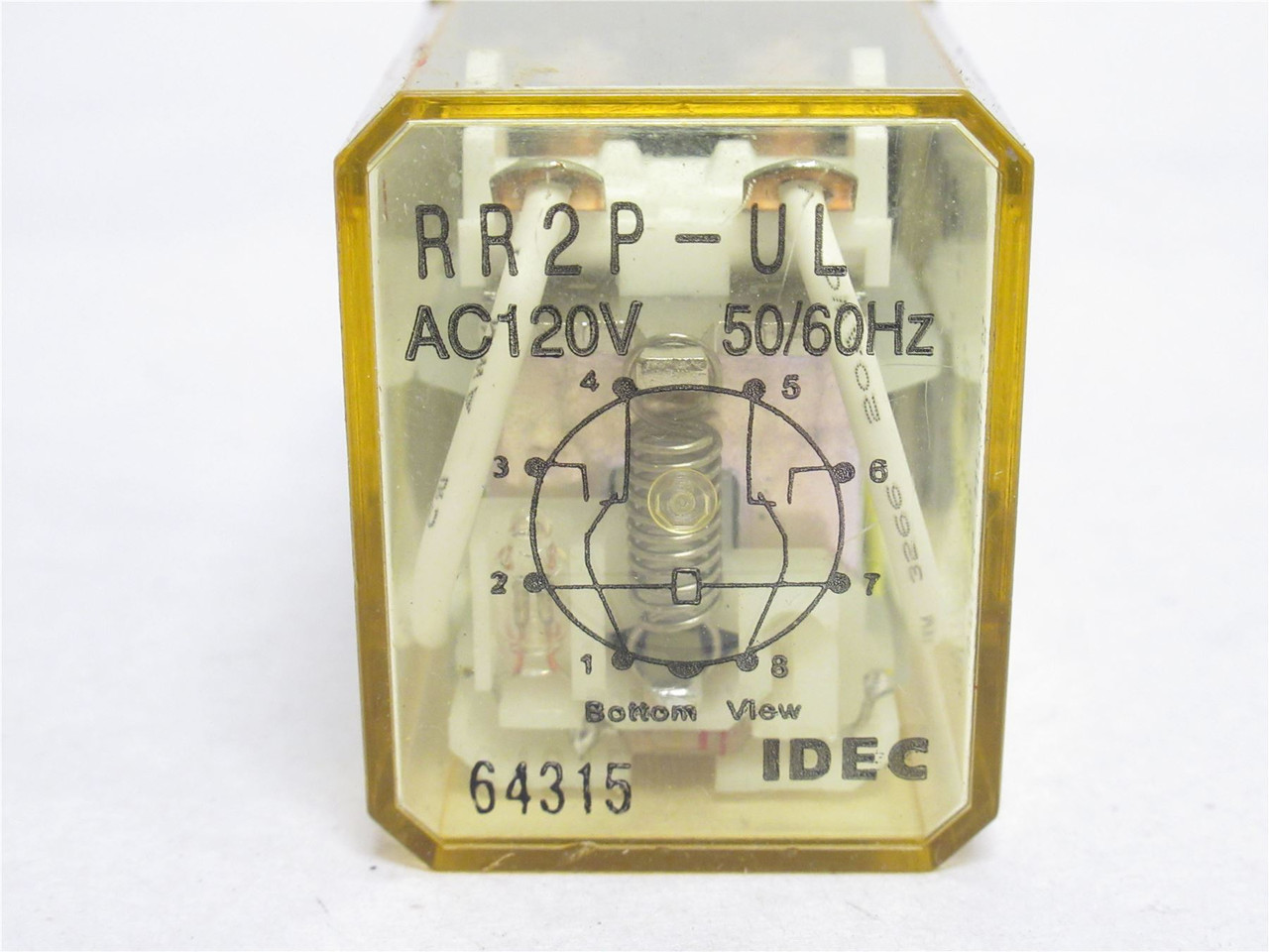 Idec RR2P-ULAC120V; Power Relay; 10A;DPDT; 240VAC; Coil: 120VAC