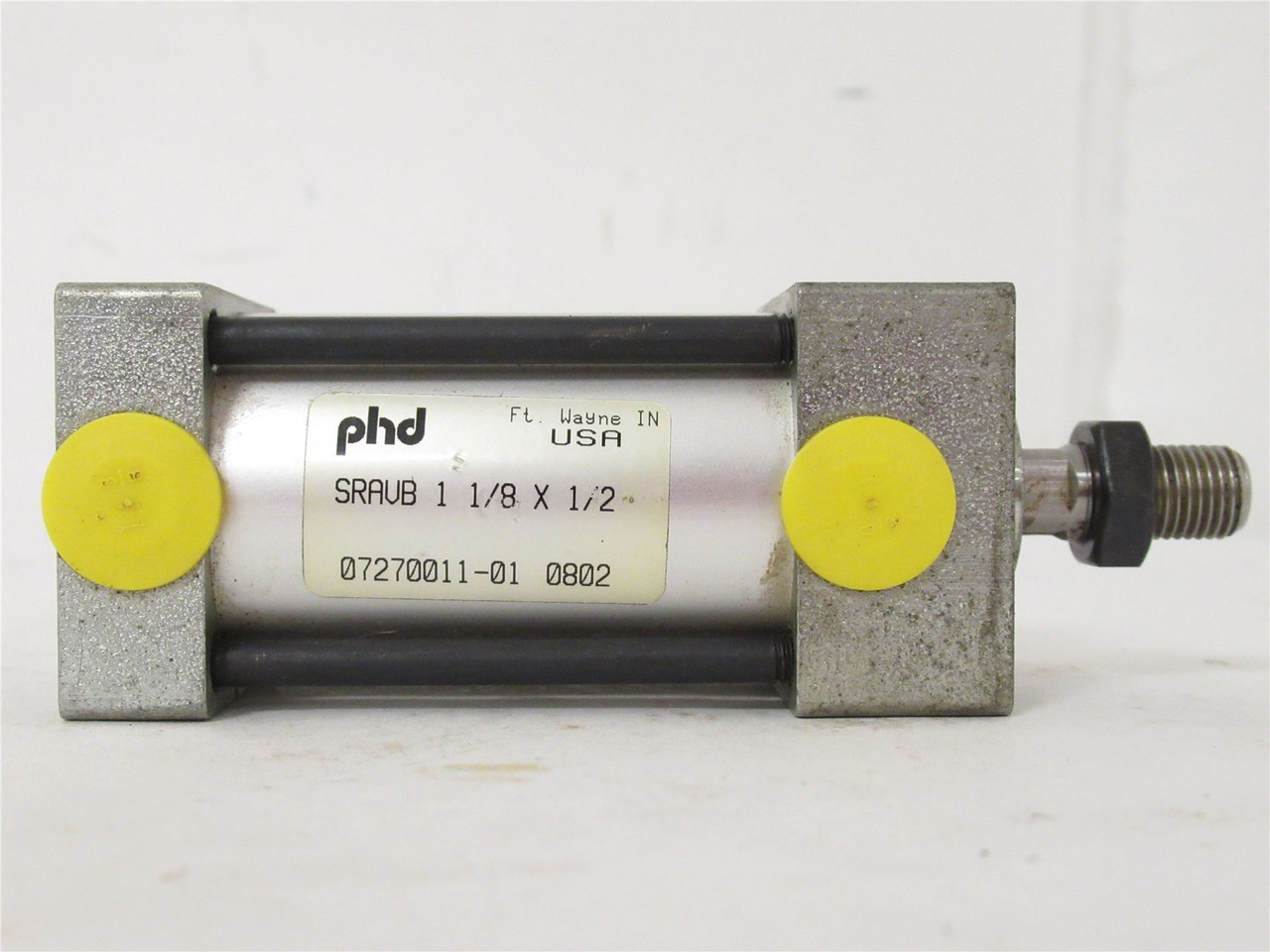 PHD SRAVB 1-1/8 X 1/2; Air Cylinder; 1-1/8"Bore X 1/2"Stroke PHD SRAVB 1-1/8 X 1/2; Air Cylinder; 1-1/8"Bore X 1/2"Stroke