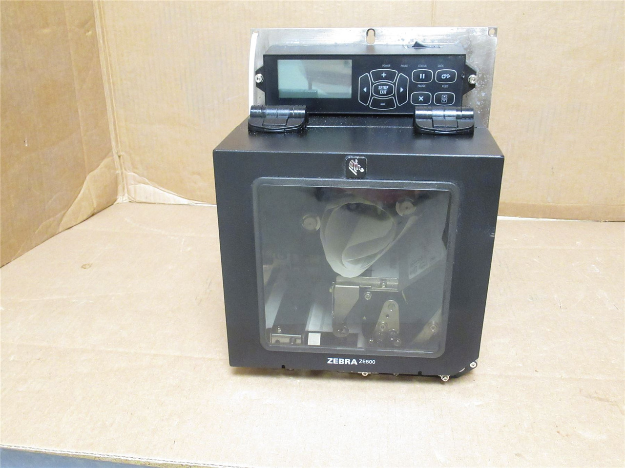 Zebra ZE500-4; Thermal Transfer Printer; 4.10" Print Width; 240VAC