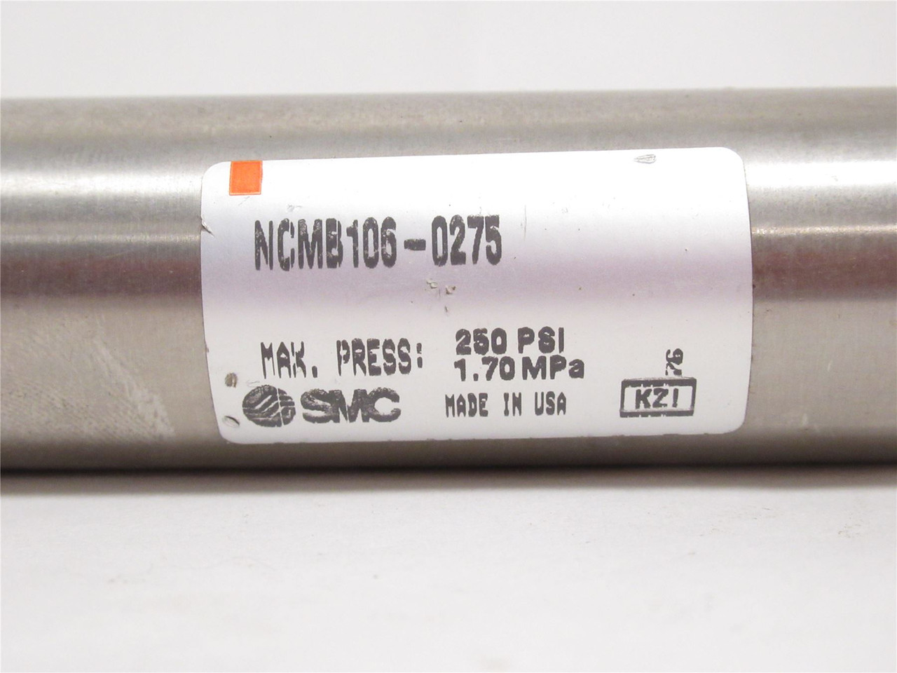 SMC NCMB106-0275; Air Cylinder; SS; 1-1/16"ID x 2-3/4" Stroke SMC NCMB106-0275; Air Cylinder; SS; 1-1/16"ID x 2-3/4" Stroke