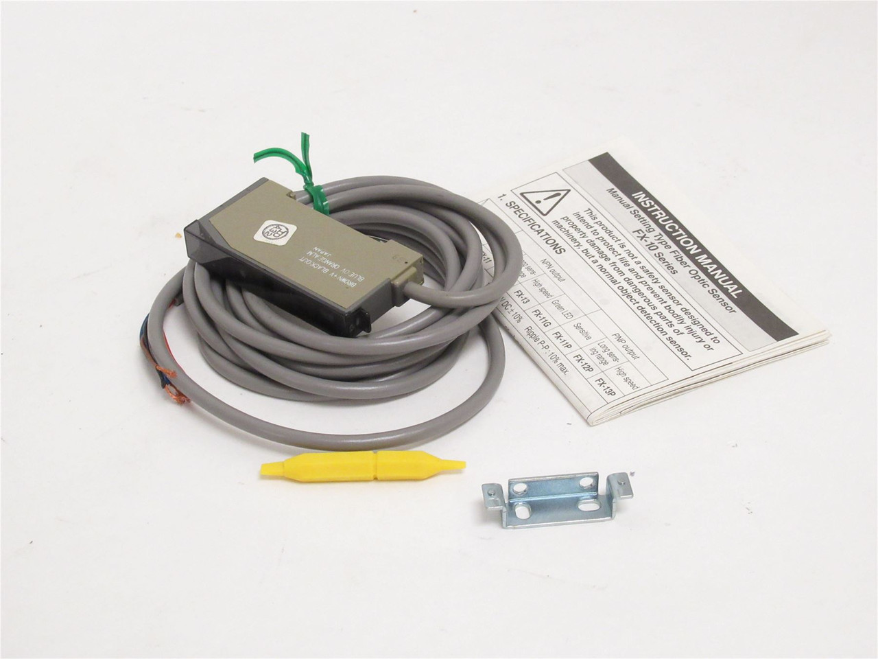 Sunx FX-11-B8; Slim Body Analog Fiber Sensor 22196