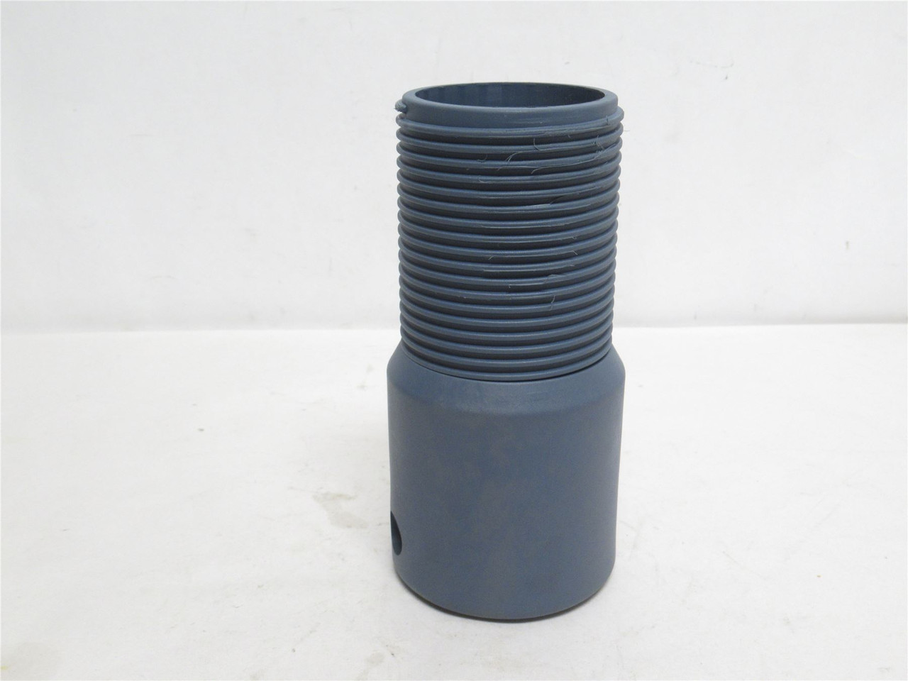 Risco 24900060; Blue Plastic Pump Foot; 6-3/8" Long; 3.115"OD
