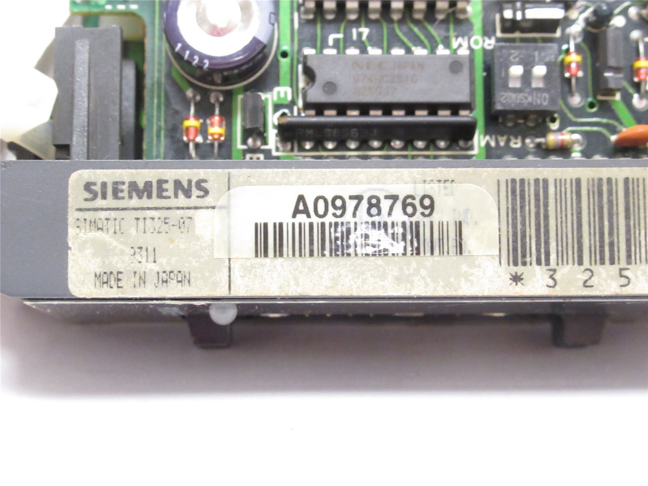 Siemens TI325-07; CPU Module