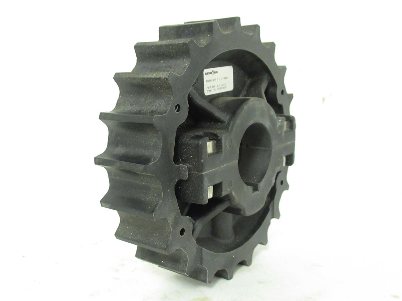 Rexnord 614-42-3; Molded Split Sprocket; 1"ID; 21-Teeth