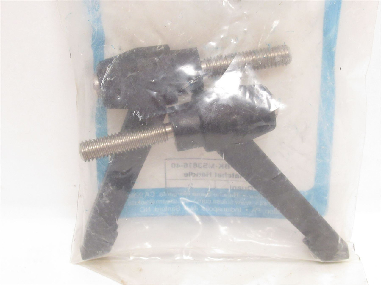 System Plast RH-30-BK-MS3816-40; Bag-2 Male Ratchet Handles