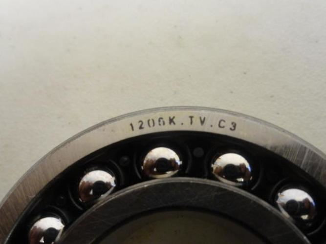 FAG 1206K.TV.C3; Ball Bearing; 30mm x 62mm x 16mm