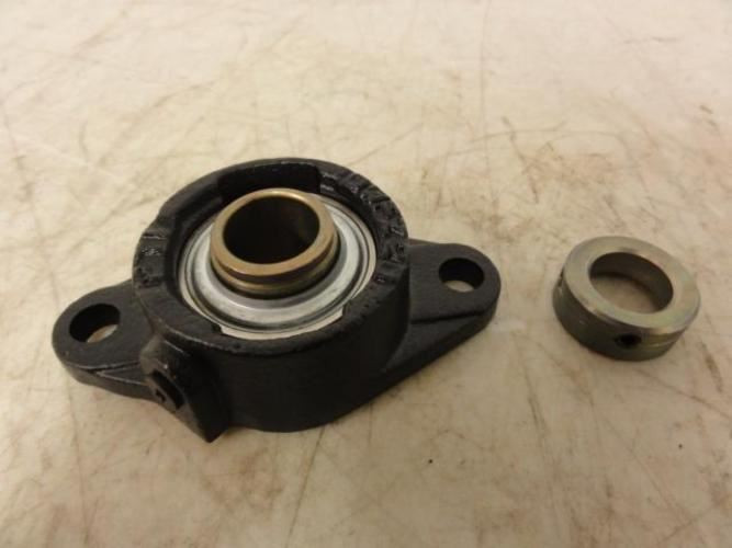 PTI Corp OWFZ204X20A; Flange Bearing 2 Bolt 20mm ID