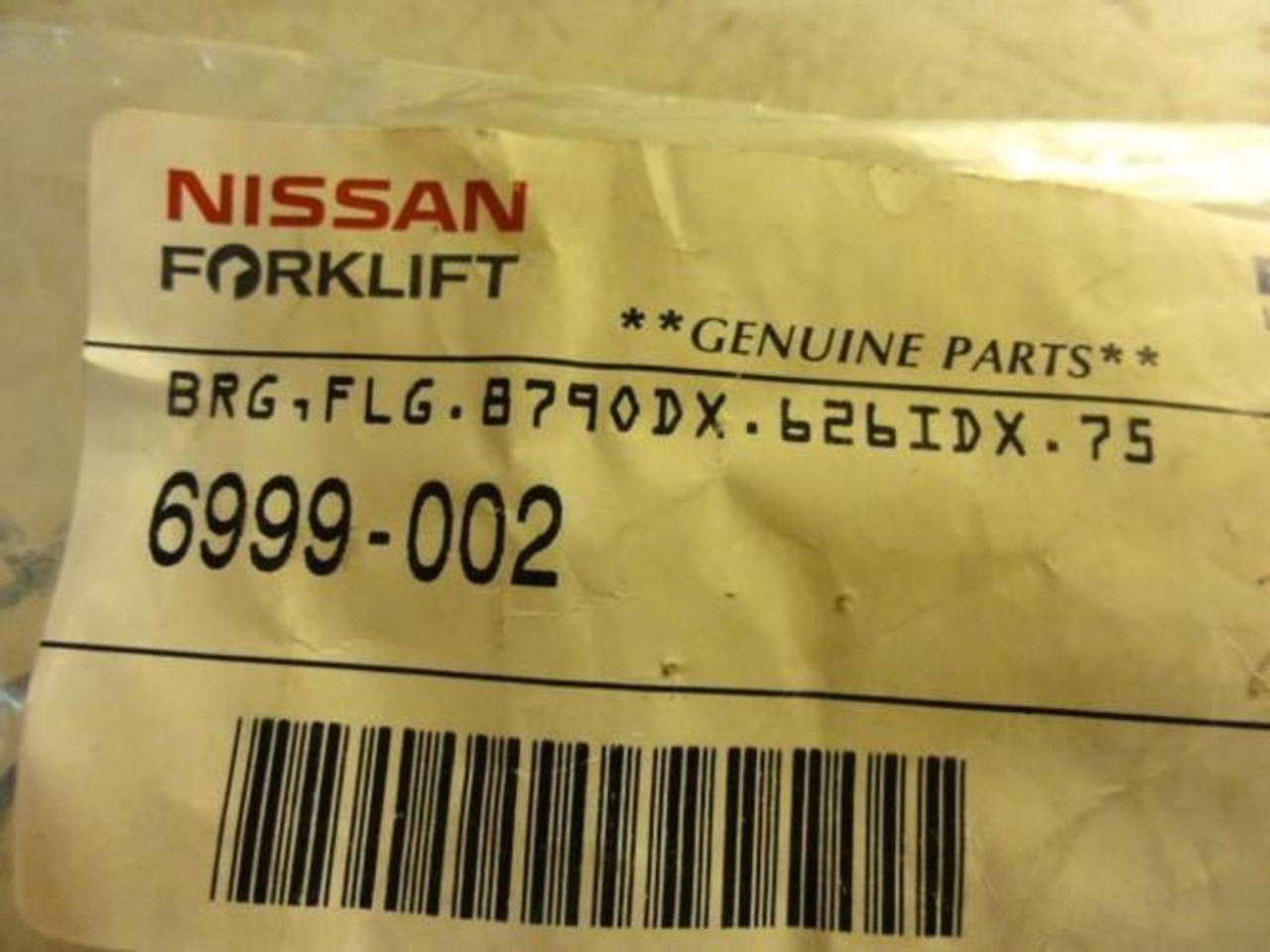 fits Nissan 6999-002; LOT-2; Flange Bearing; 0.875" OD; 0.626"ID fits Nissan 6999-002; LOT-2; Flange Bearing; 0.875" OD; 0.626"ID