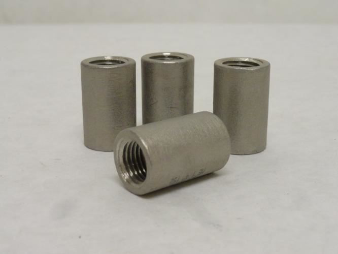 Industry-Std 1LRY6; Lot-4 Pipe Couplers; SS-304; 1/4 FNPT