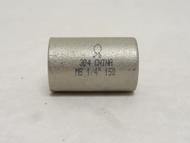 Industry-Std 1LRY6; Lot-4 Pipe Couplers; SS-304; 1/4 FNPT