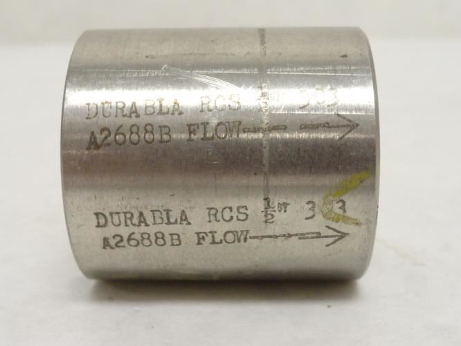 Durabla A2688B; Reducing Adapter; SS-303; 1 x 1/2 FNPT