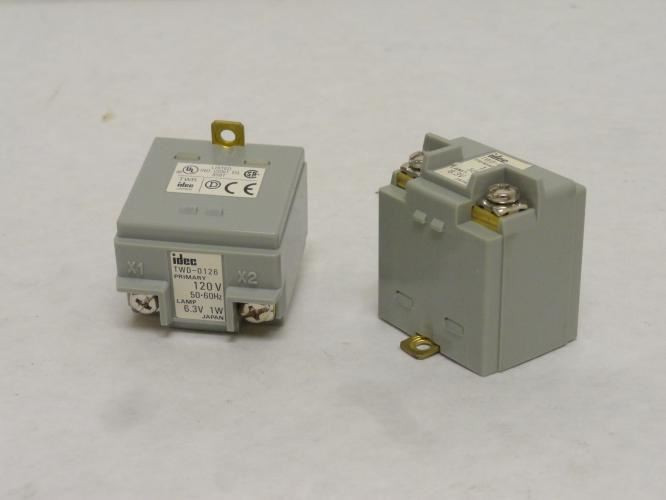 idec TWD-0126; Lot-2 Transformer Modules 6vA; 120 VAC