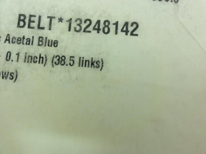 Intralox 13248142-16.7x20; Belt; 16.7'L x 20"W Series 2400