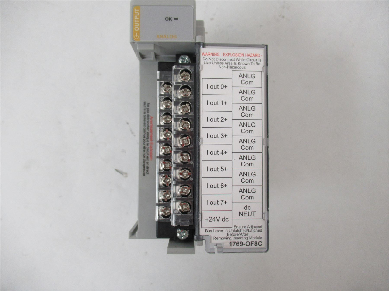 Allen-Bradley 1769-OF8C; Compactlogix 8-Pt Analog Output Modl