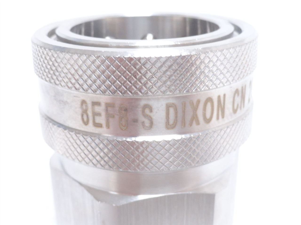 Dixon 8VF8-SS-E; Unvalved Coupler; SS-316; 1NPT 1" Body size Dixon 8VF8-SS-E; Unvalved Coupler; SS-316; 1NPT 1" Body size