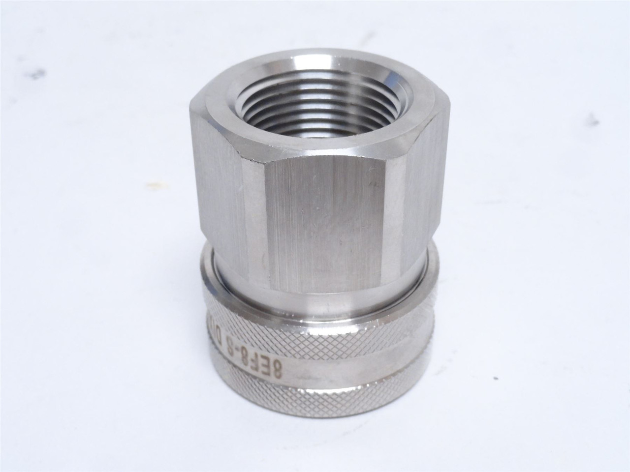 Dixon 8VF8-SS-E; Unvalved Coupler; SS-316; 1NPT 1" Body size Dixon 8VF8-SS-E; Unvalved Coupler; SS-316; 1NPT 1" Body size