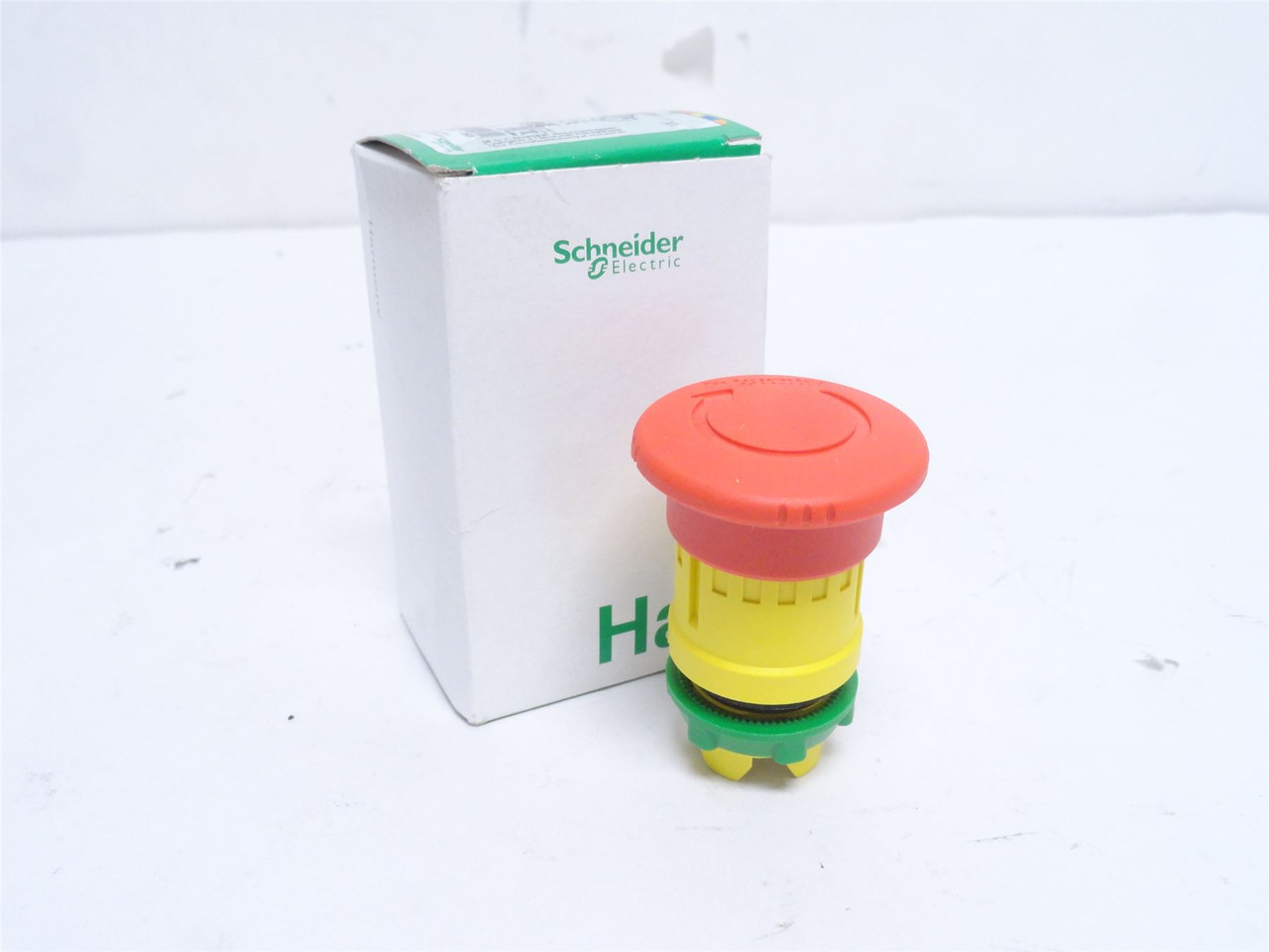Schneider ZB5AS844; Turn to Release E-Stop Button; 22mm Mount