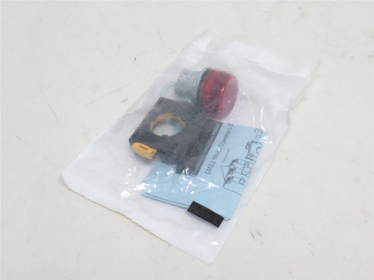 Eaton EM22H2; Push-Button Indicating Light; Red; 25mm