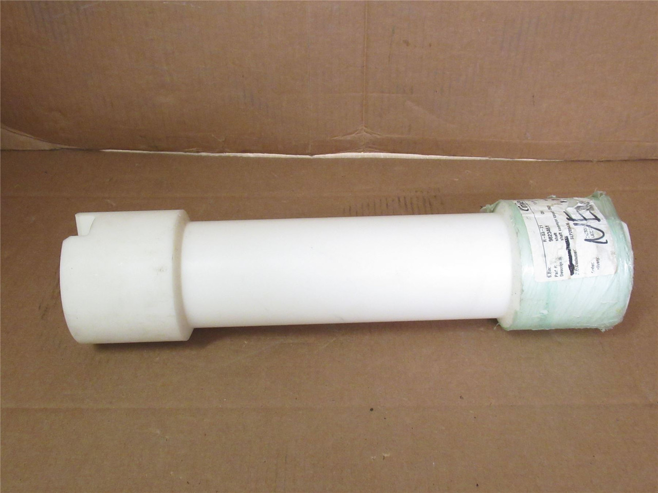 Marel 9823461; Conveyor Spool Shaft 252W; 17" Long