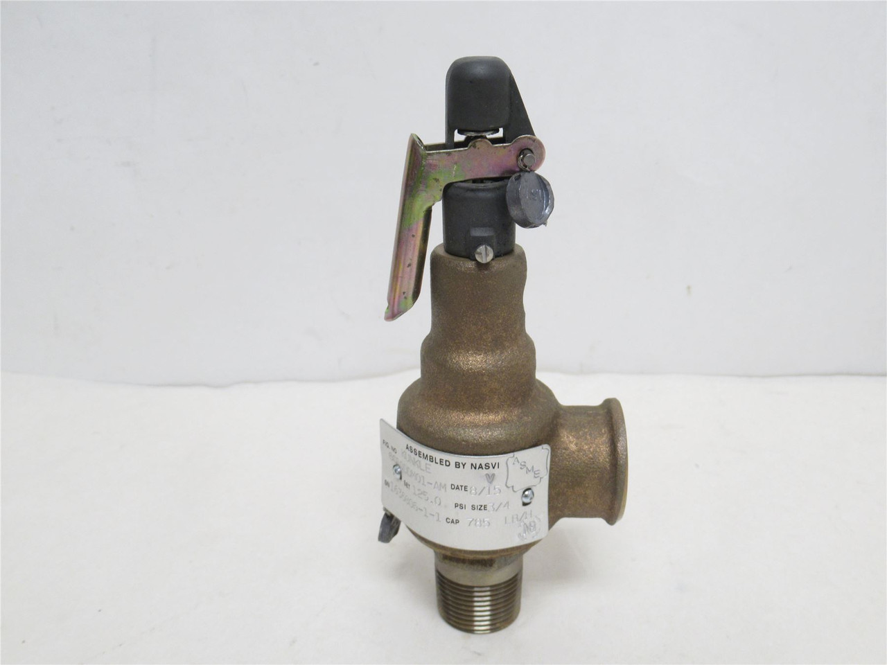Kunkle 60100DDM01; Bronze Relief Valve; 3/4NPT; 125PSI
