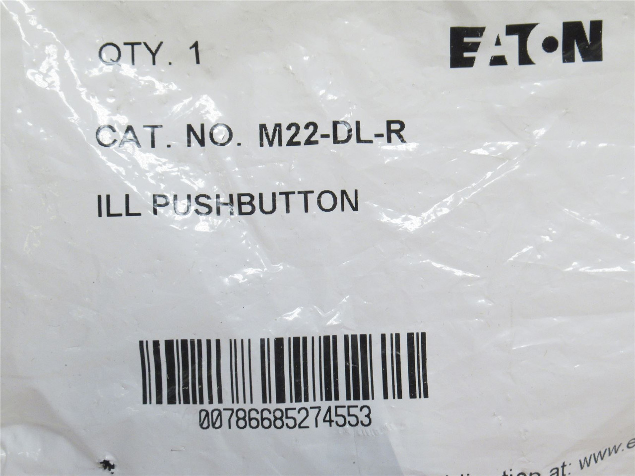 Eaton M22-DL-R; Switch Actuator; Red; Illuminated