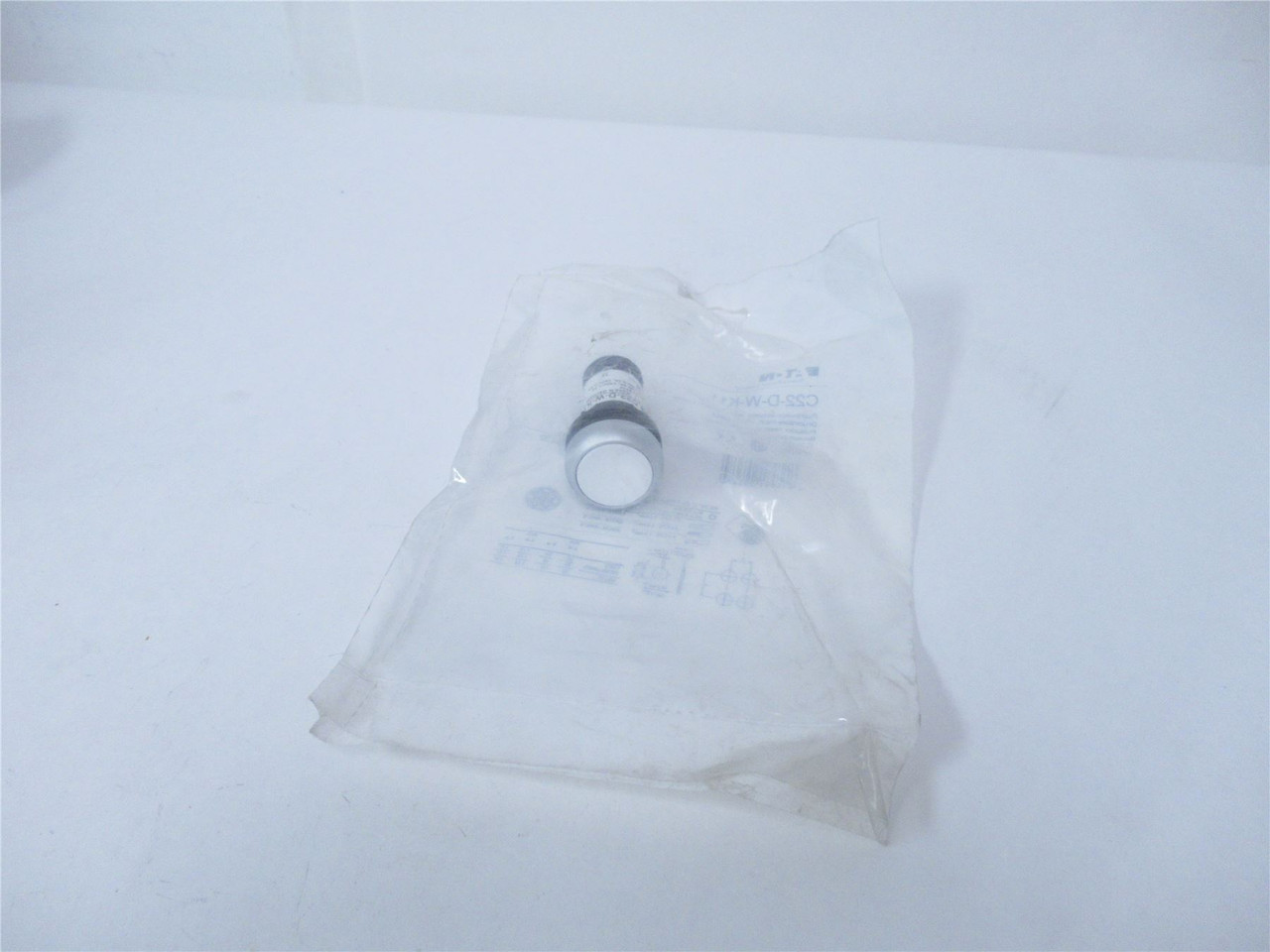 Eaton C22-D-W-K11; Pushbutton - Non Illuminated; Momentary