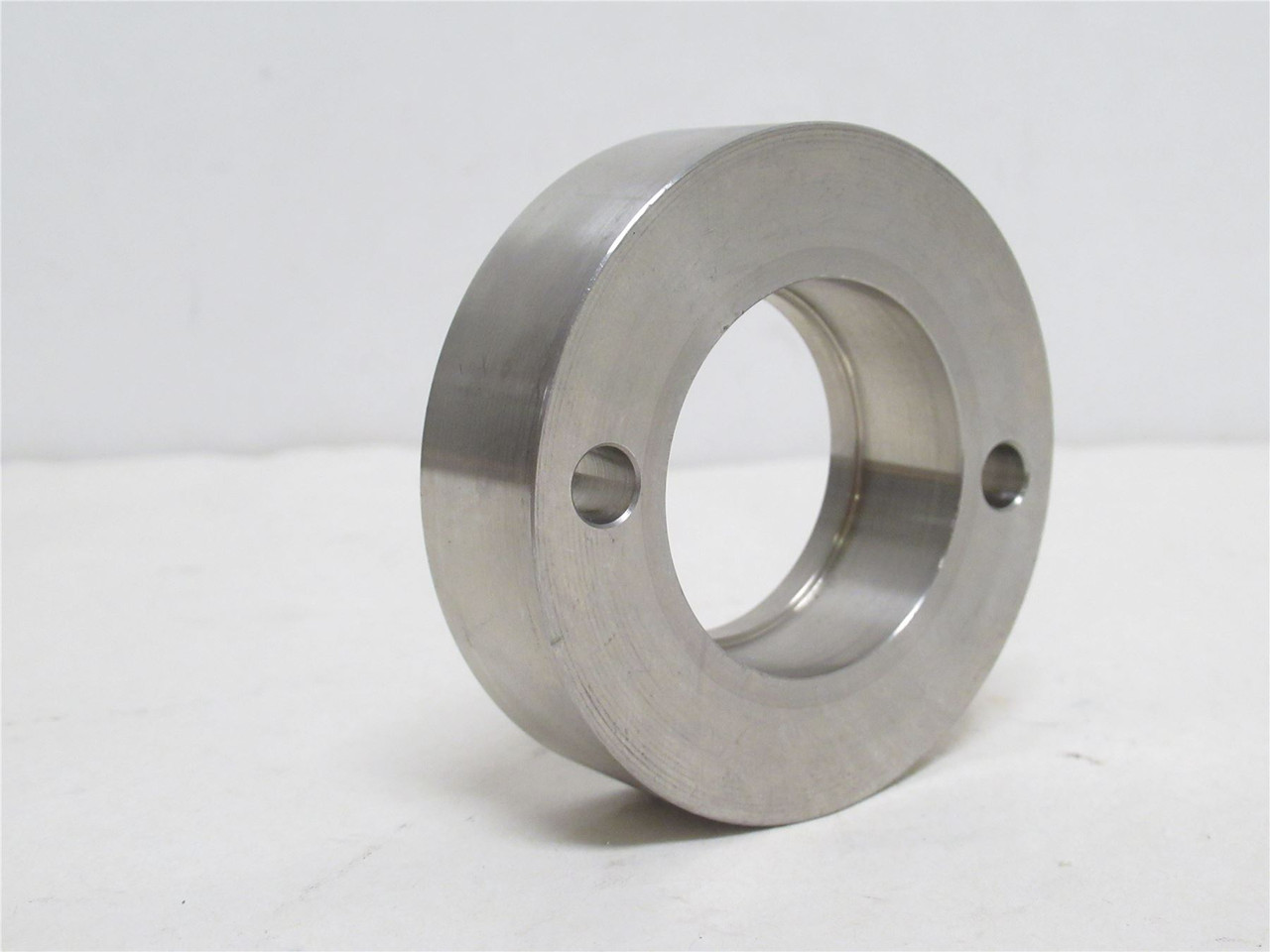 Multivac 11651038500; Flange; SS; 37mmID x 65mmOD