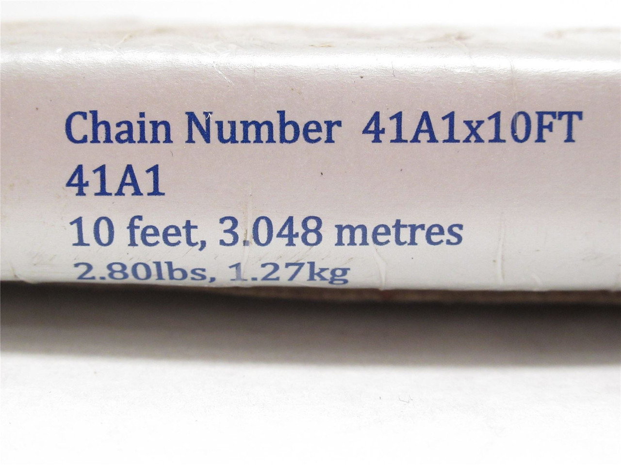 Renold 41A1X10FT; Roller Chain #41; 10' Long; Single Strand
