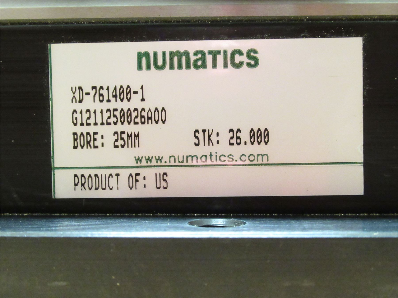 Numatics G1211250026A00; Linear Motion Bearing;34-5/8"L