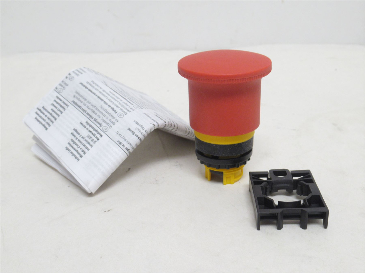 Eaton M22-PV45P; E/Stop Switching Off Push-Button; Palm Tree