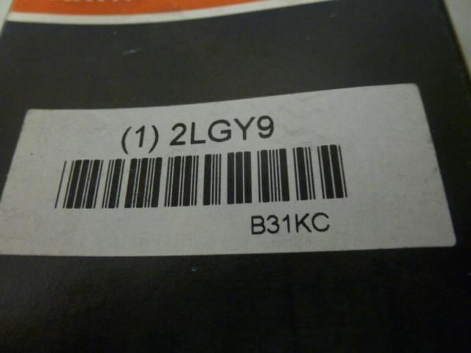 Bando 2LGY9; Belt; 34" Outside L; 11/16" Top Width