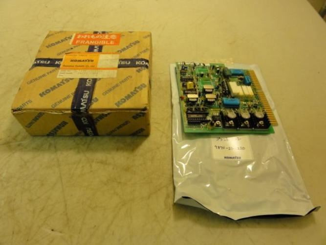 Komatsu 7870-21-1220; Print Card